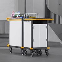 Cleaning trolley EQUIPEcontainerwasteergonomic