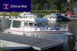Trawler motor yacht JMF 31convertiblewheelhouseshaft drive