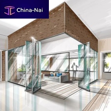 Folding partition glasscommercialfor offices