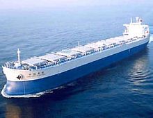Bulk carrier cargo ship Panamax