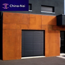 Panel cladding COR-TEN® steelverticalhorizontal
