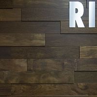 Solid wood wall-covering wengesmoothoiled