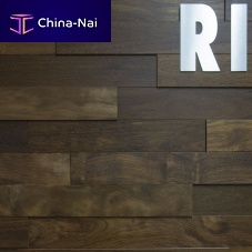 Solid wood wall-covering wengesmoothoiled