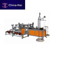 Chain link fence making machine HT-4000automaticdouble wire