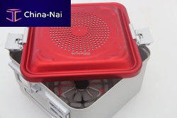 Instrument sterilization container 10-546with filterwith valvealuminum