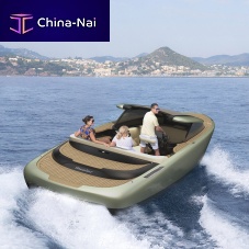 Inboard yacht tender KENSHOsingle-engineopendual-console