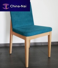 Contemporary chair AMALIAindoorfabricbeech base