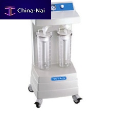 Electric surgical suction pump on casters