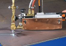 Oxyacetylene cutting machine Quicky®for steelsheet metaltube
