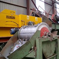 Drum separator rotarypermanent magnetelectro-magnetic