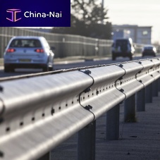 Steel guard rail HIGHWAYroad
