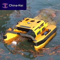 Waste collection marine drone Jellyfishbotfor environmental measurementsautonomousteleoperated
