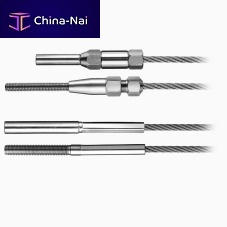 Stainless steel turnbuckle for metal cablefor tensile structures