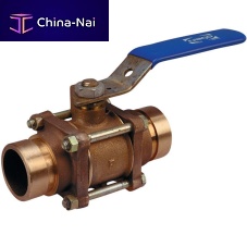 Ball valve G-595-Y-66 leverisolationfor hot water