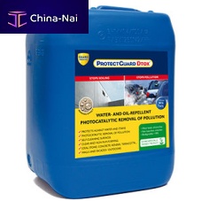 Cold-applied coating PROTECTGUARD® DTOX outdoorfor concretefacade