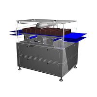 Water-jet cutting machine FoocCut V2foodstufffor the food industrylinear