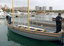 Cruising sailboat K850woodenunsinkable