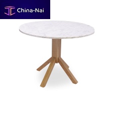 Contemporary table REGINAsolid woodbeechwood veneer