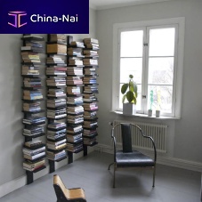 Wall-mounted shelf PILASTERcontemporaryoakbirch