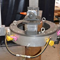 Rotary blade cutting machine TTNG406for stainless steelfor steelfor aluminum