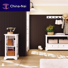 Wall-mounted decorative panel 105 MMmade from recycled materialsinsulatingPVC