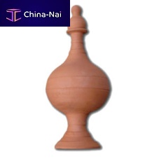 Terracotta finial LOLLIPOP