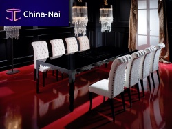 Classic dining table PROTOCOLOmetalhomeindoor