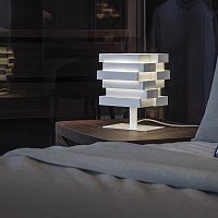 Bedside table lamp ESCAPEpainted aluminumcontemporarycorded