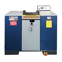 Blade cutting machine for rubbersamplesplitting