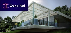 Aluminum solar shading LONGWAY for roofmotorized rotating