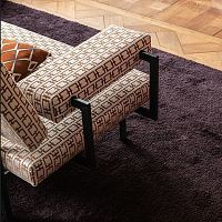 Tufted carpet THE ONLY ONEwoolplainbrown