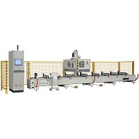 4-axis CNC machining center YFLGS-CNC-7000verticalfor aluminummilling