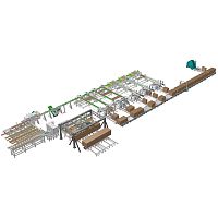 Crosscut cutting system bladefor woodfor industrial applications