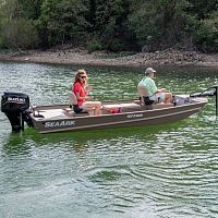 Outboard crappie boat 1652 Crappieopensport-fishingaluminum