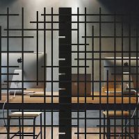 Removable partition GROOVEmodularPETpolyester