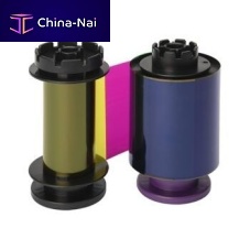 Plastic card printer thermal transfer ribbon YMCK