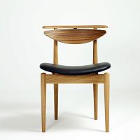 Scandinavian design dining chair READINGindooroakwalnut