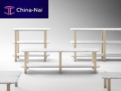 Low shelf ALAKAcontemporarysolid woodmarble