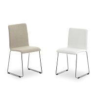 Contemporary chair IBIZA indoorfabricwooden