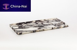 Marble serving tray SQUARE TRAY CALACATTA VIOLAfor hotel roomsfor restaurantfor hotel