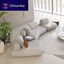 Modular sofa CURVEsemicircularcontemporaryfabric