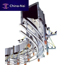 Chain conveyor airhorizontaltransfer