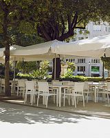 Contemporary chair SICILIA/MONACOoutdoorindooraluminum