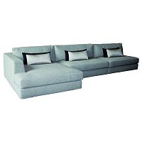Corner sofa Goliathcontemporaryfabricgray