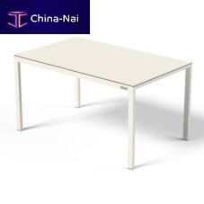 Contemporary table Cora LCR620HPLaluminum baserectangular
