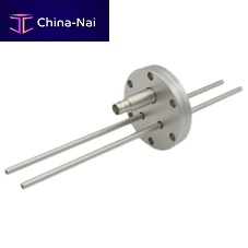 Vacuum connector VC-BNC-MCD-2TU-CF-xhybridBNCround