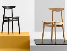 Contemporary dining chair CANVAindooroakcontract