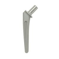 Cemented veterinary femoral stem
