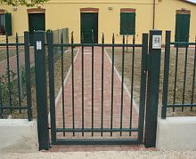 Steel garden gate DESIGN