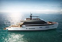 Cruising motor yacht SEADECK 9hard-topIPS4-cabin